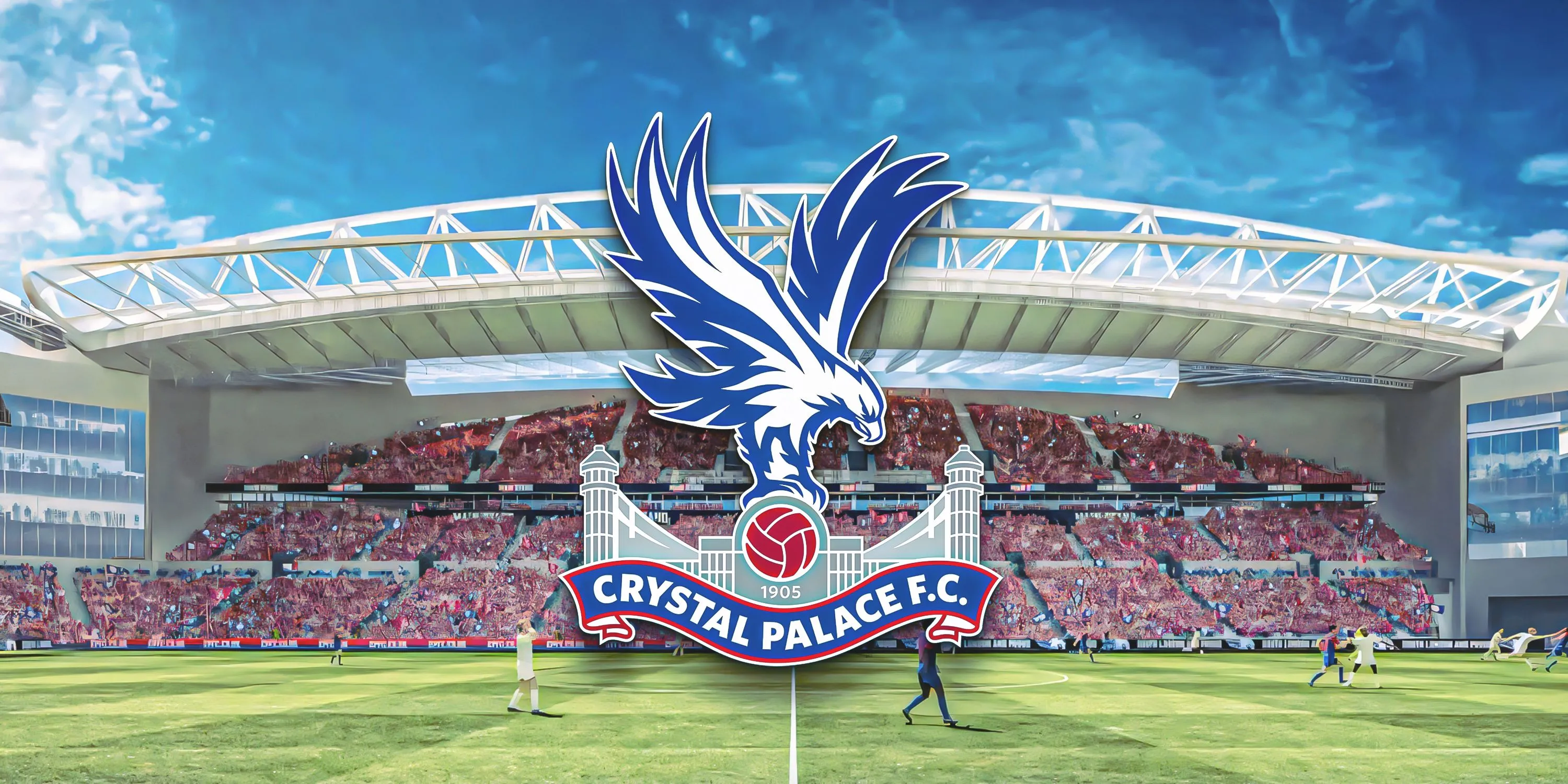 Cận cảnh khán đài chính mới tại Selhurst Park, sân nhà của Crystal Palace