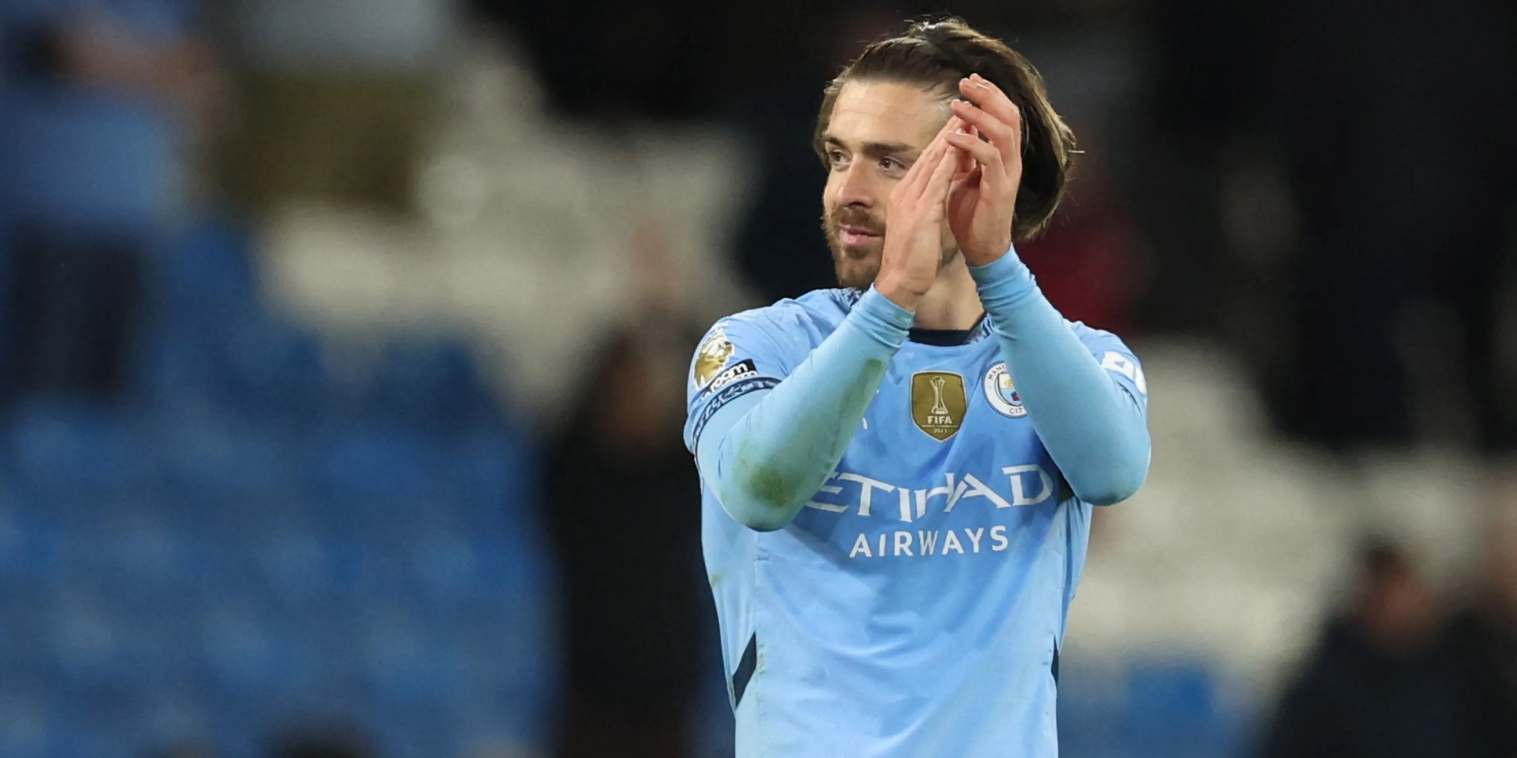 Jack Grealish trong màu áo Manchester City, mục tiêu chuyển nhượng tiềm năng của Everton