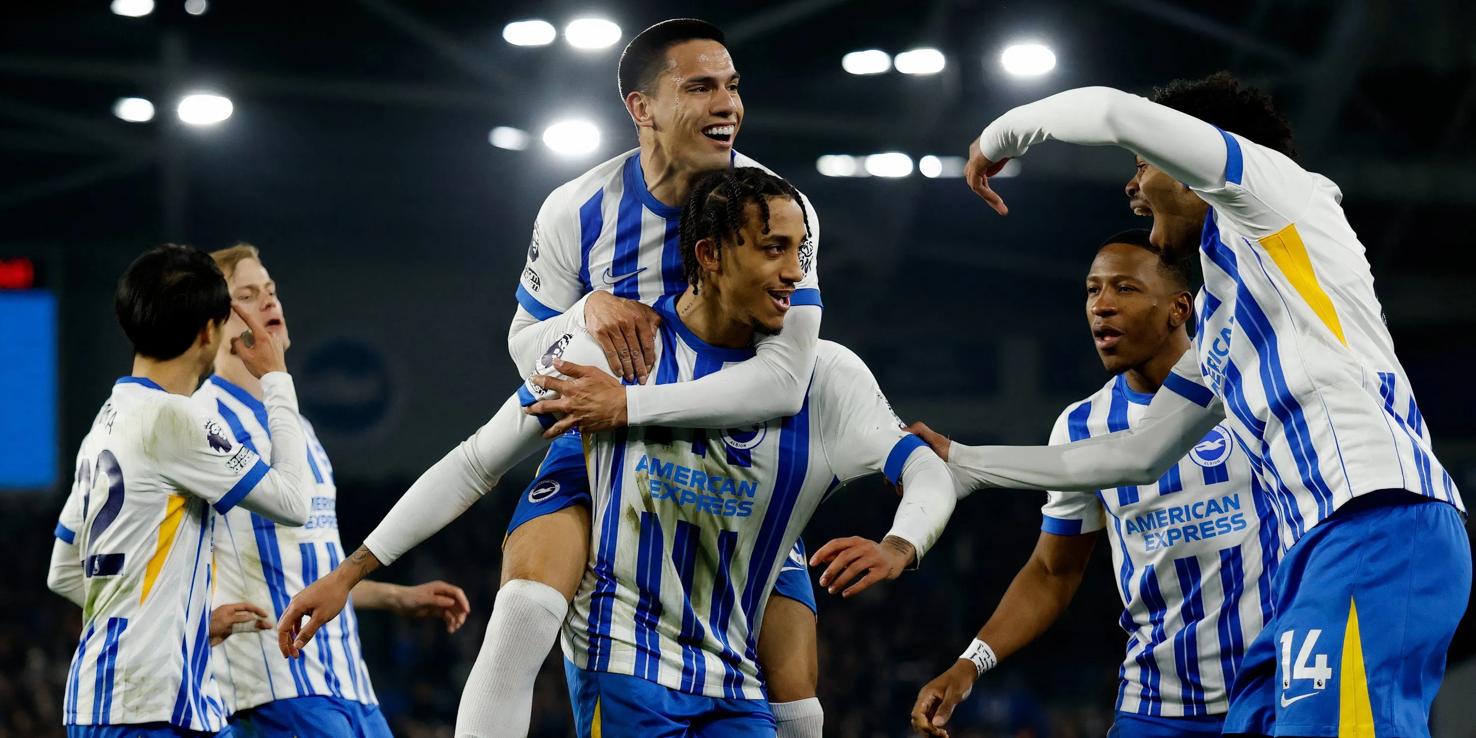 Joao Pedro trong màu áo Brighton