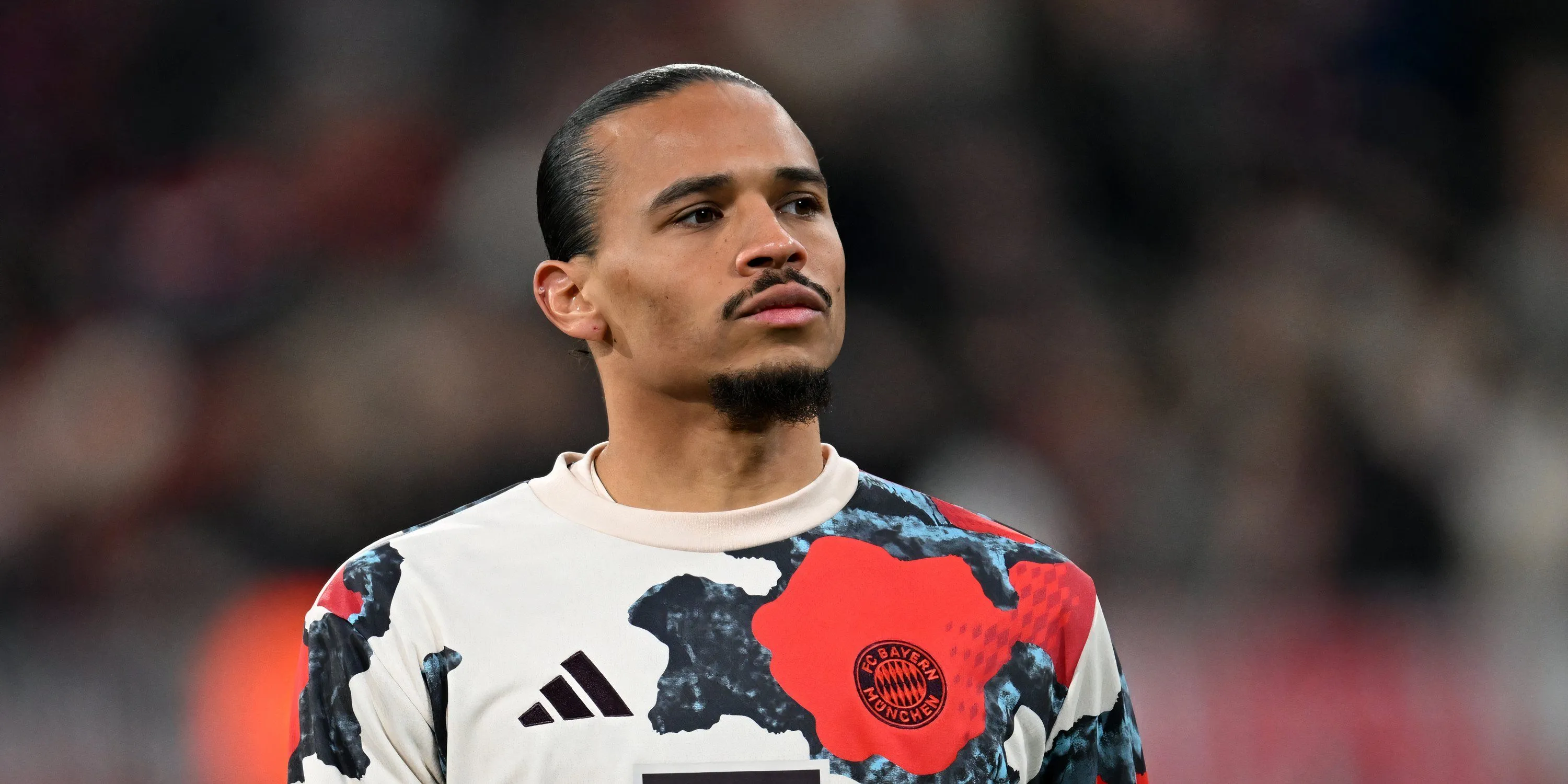 Leroy Sane trong màu áo Bayern Munich, mục tiêu chuyển nhượng của Tottenham