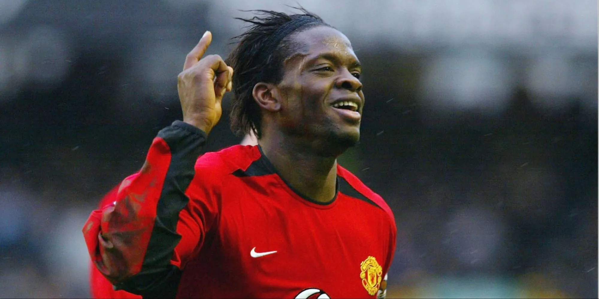 Louis Saha trong màu áo Manchester United