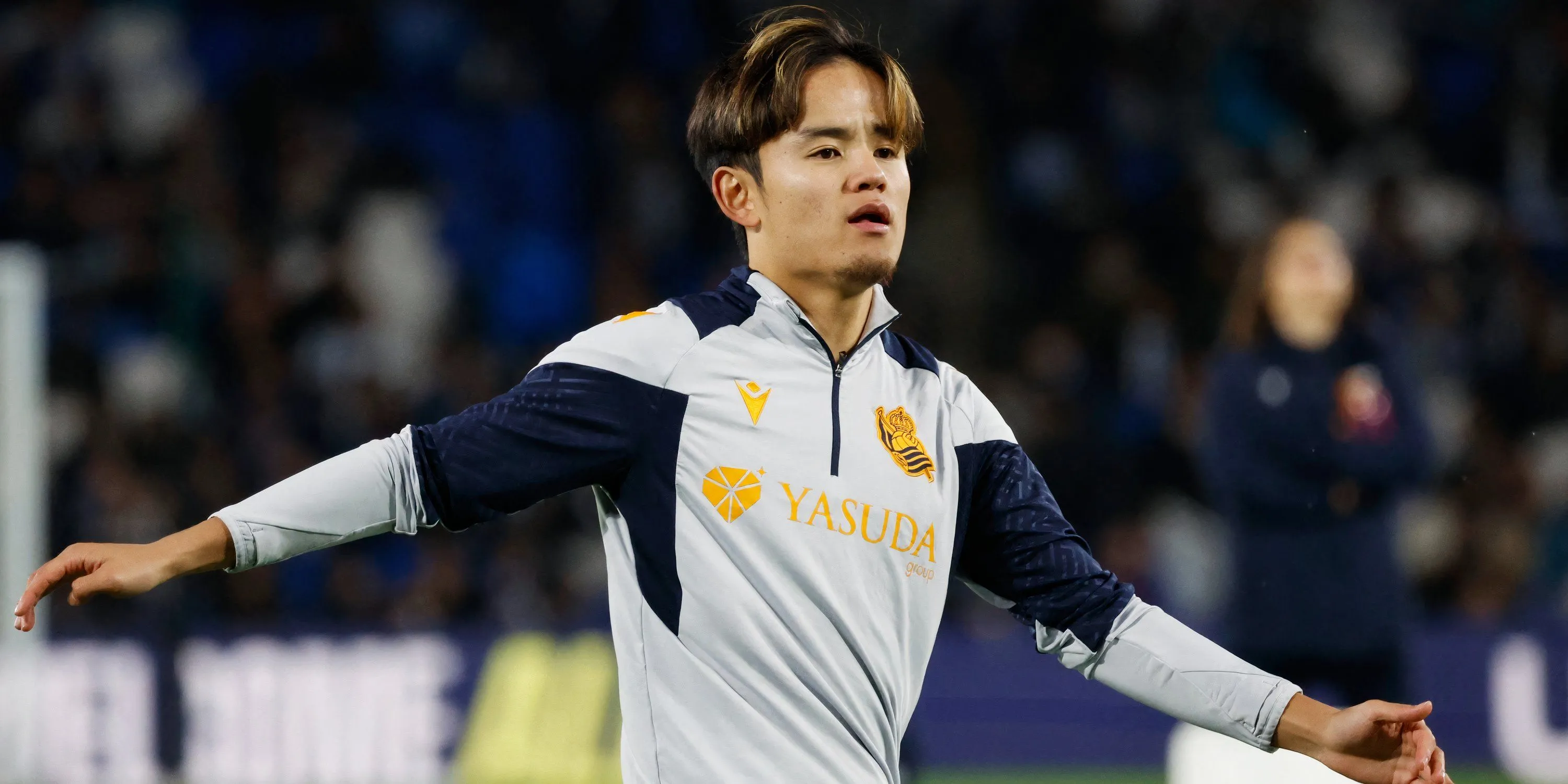 Takefusa Kubo trong màu áo Real Sociedad