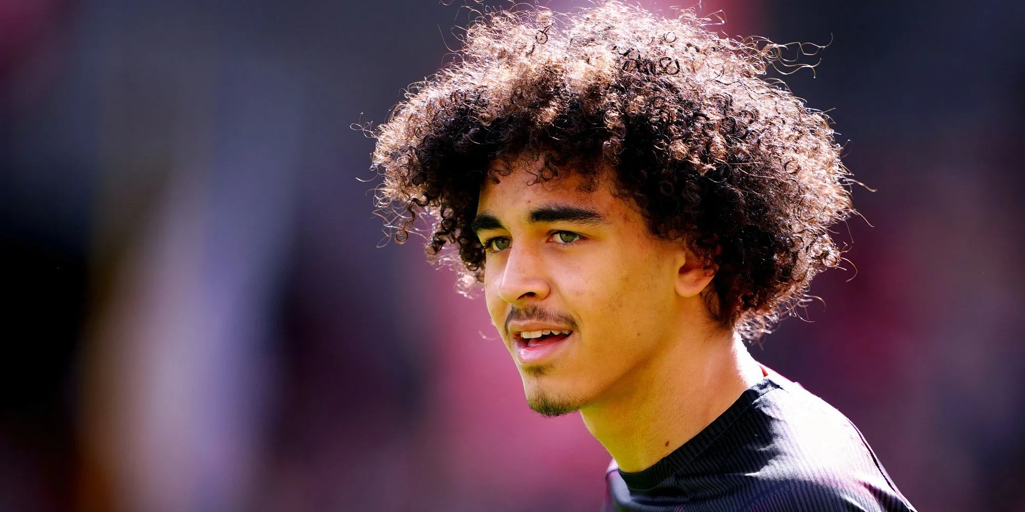 Tiền đạo trẻ Jayden Danns của Liverpool, một trong những cầu thủ có tốc độ được thống kê