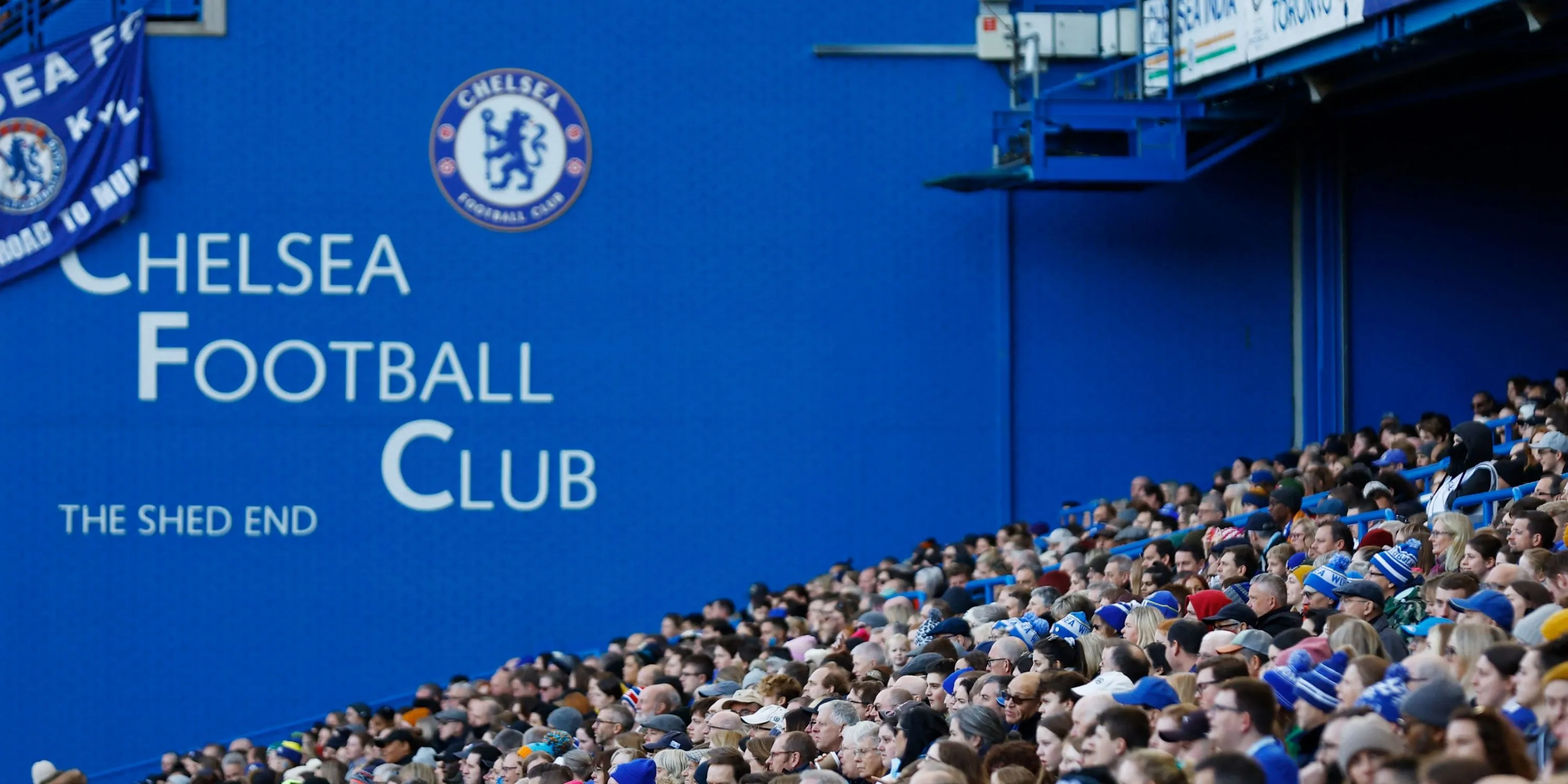 Toàn cảnh sân vận động Stamford Bridge nơi Chelsea giành chiến thắng trước Man Utd