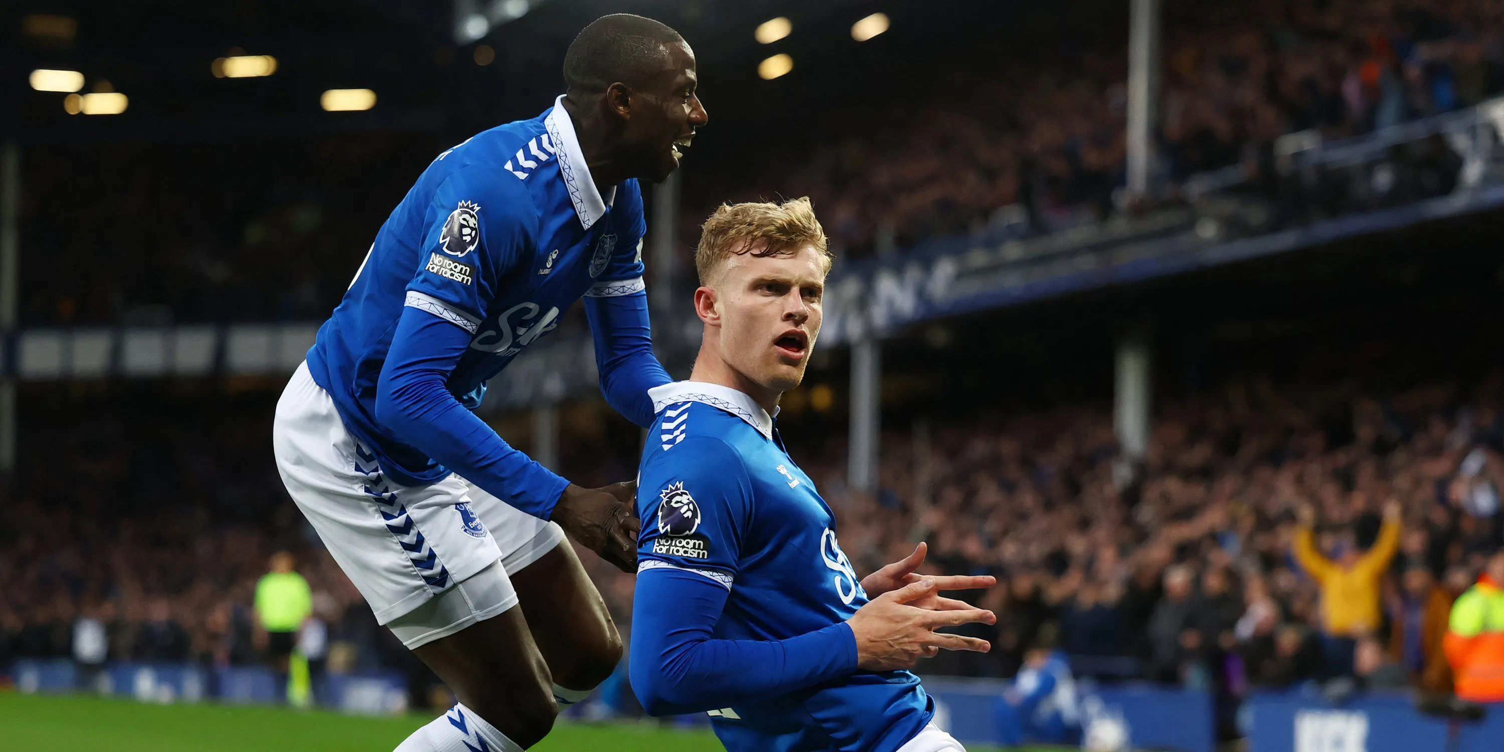 Trung vệ Jarrad Branthwaite của Everton, một trong những tài sản quý giá tại Goodison Park