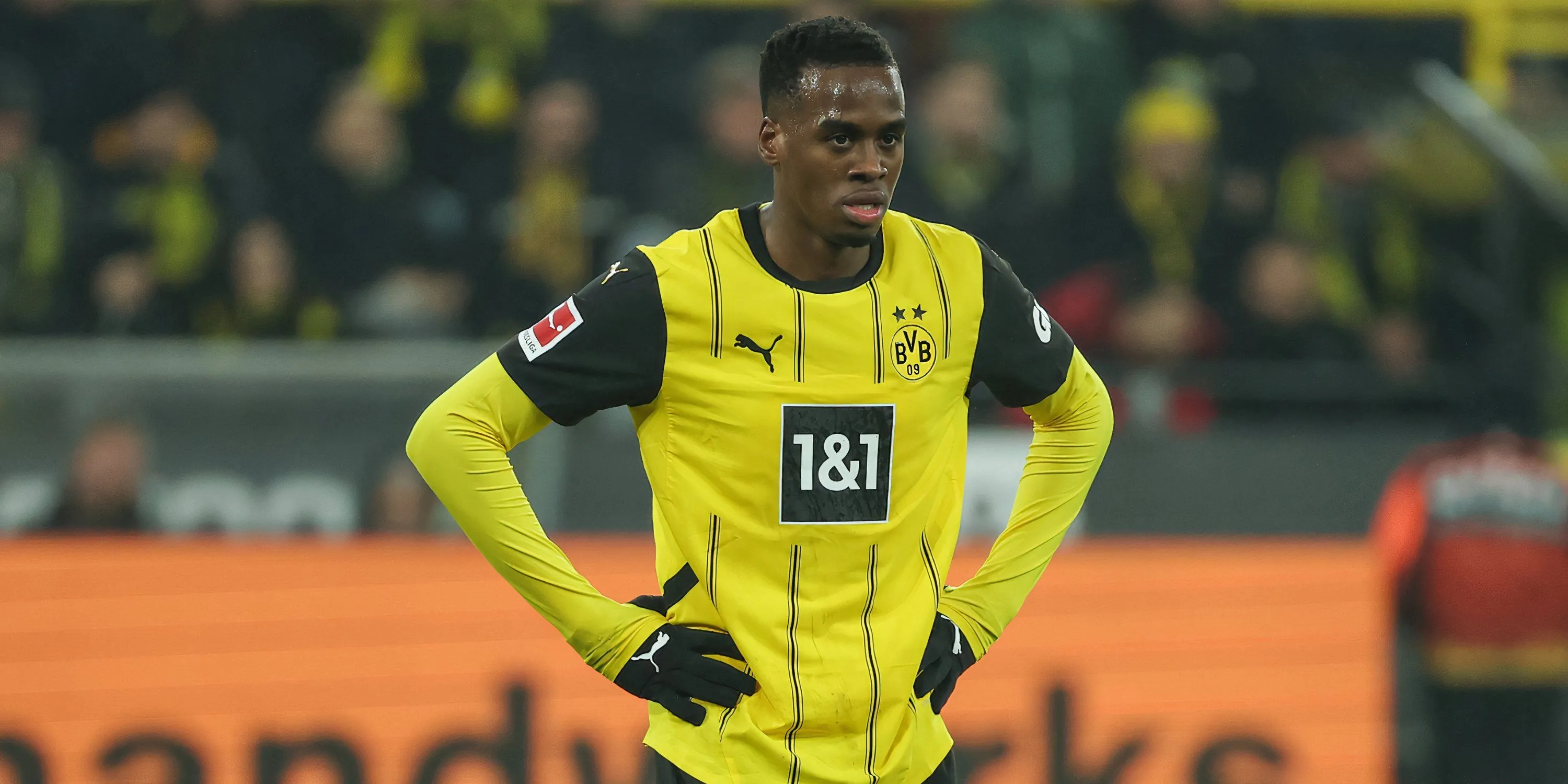 Cầu thủ chạy cánh Jamie Bynoe-Gittens của Dortmund