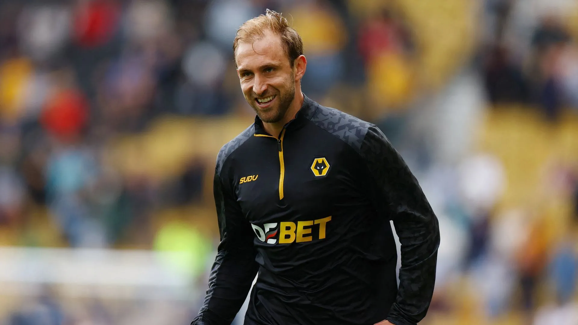Craig Dawson trong màu áo Wolves ở Ngoại hạng Anh