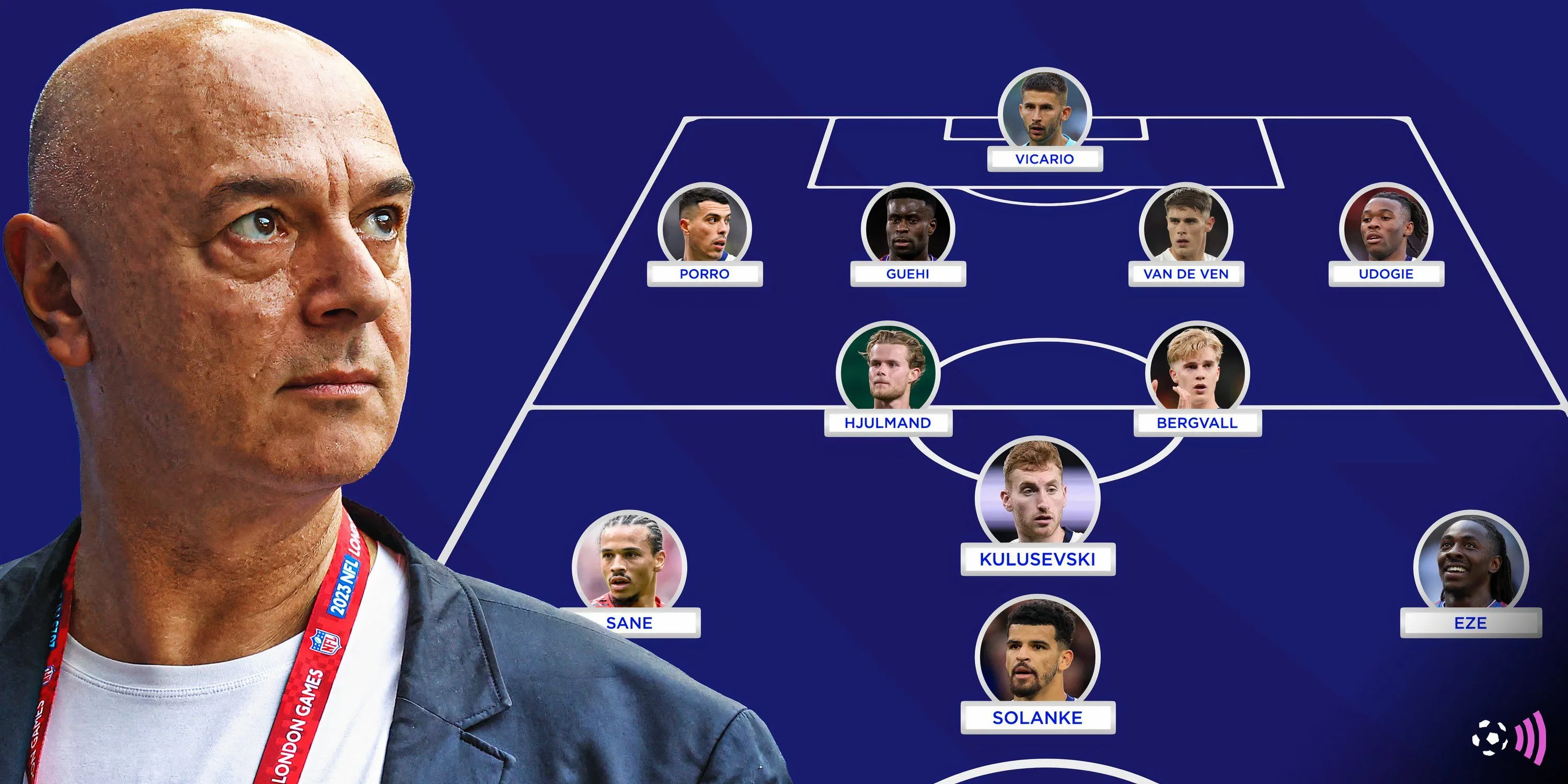 Đội hình mơ ước của Spurs dưới thời Frank và Levy