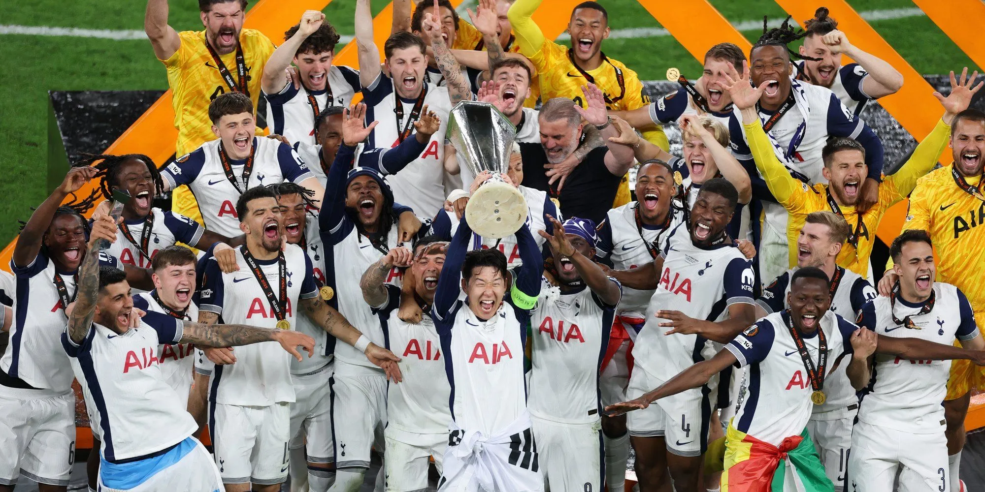 Đội hình Tottenham Hotspur thi đấu tại mùa giải Europa League thành công