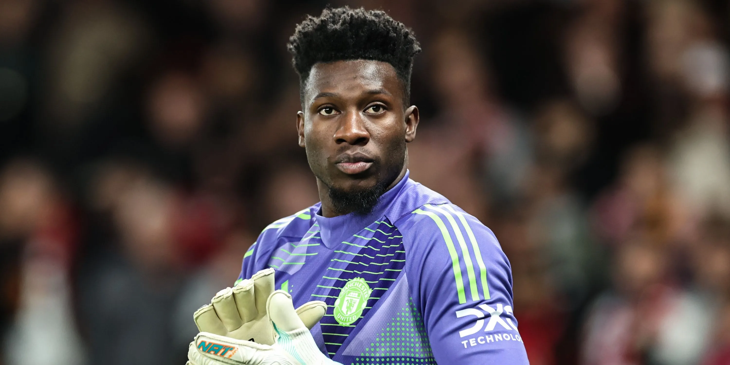 Thủ môn Andre Onana trong màu áo Manchester United