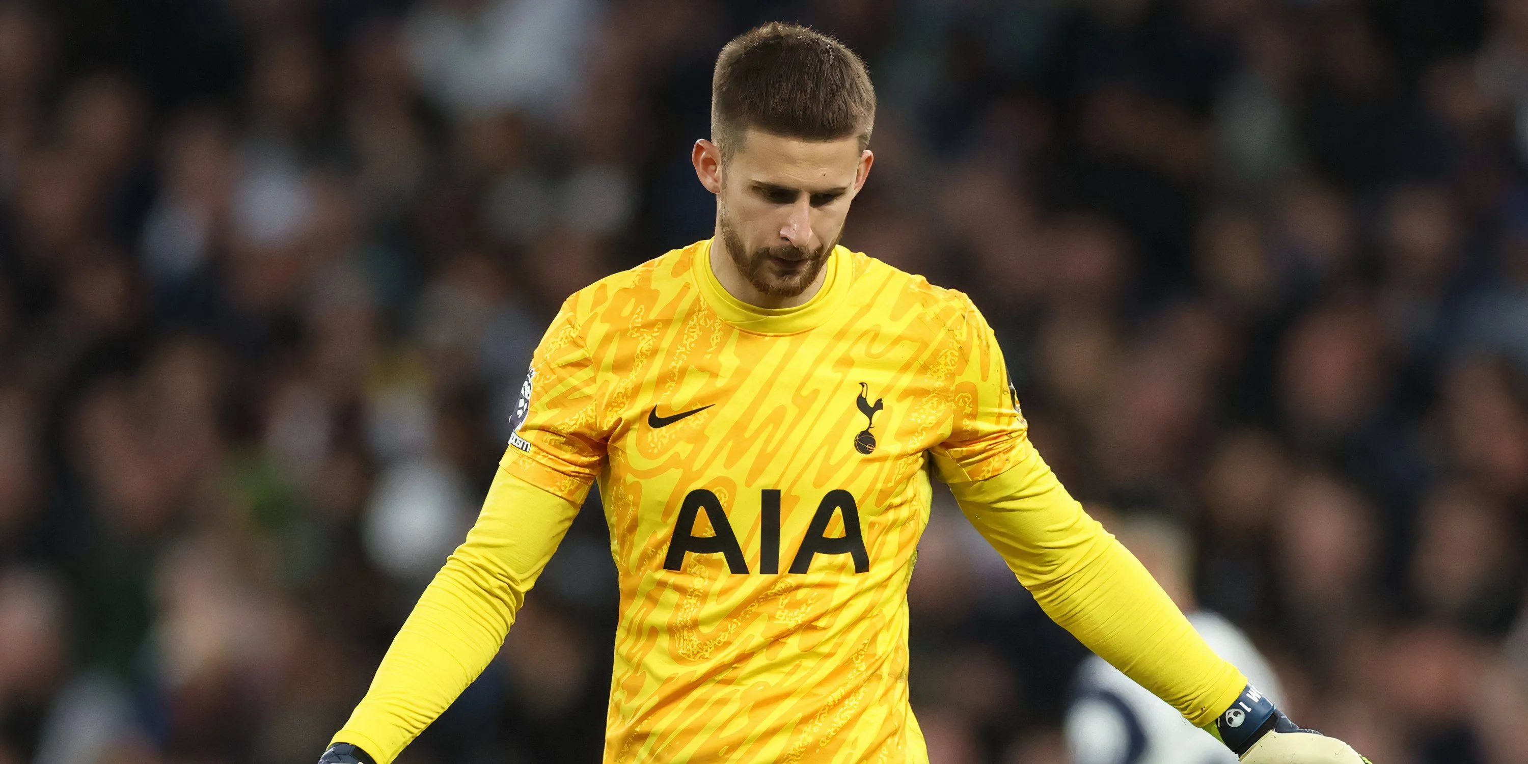 Thủ môn Guglielmo Vicario của Tottenham tại Premier League