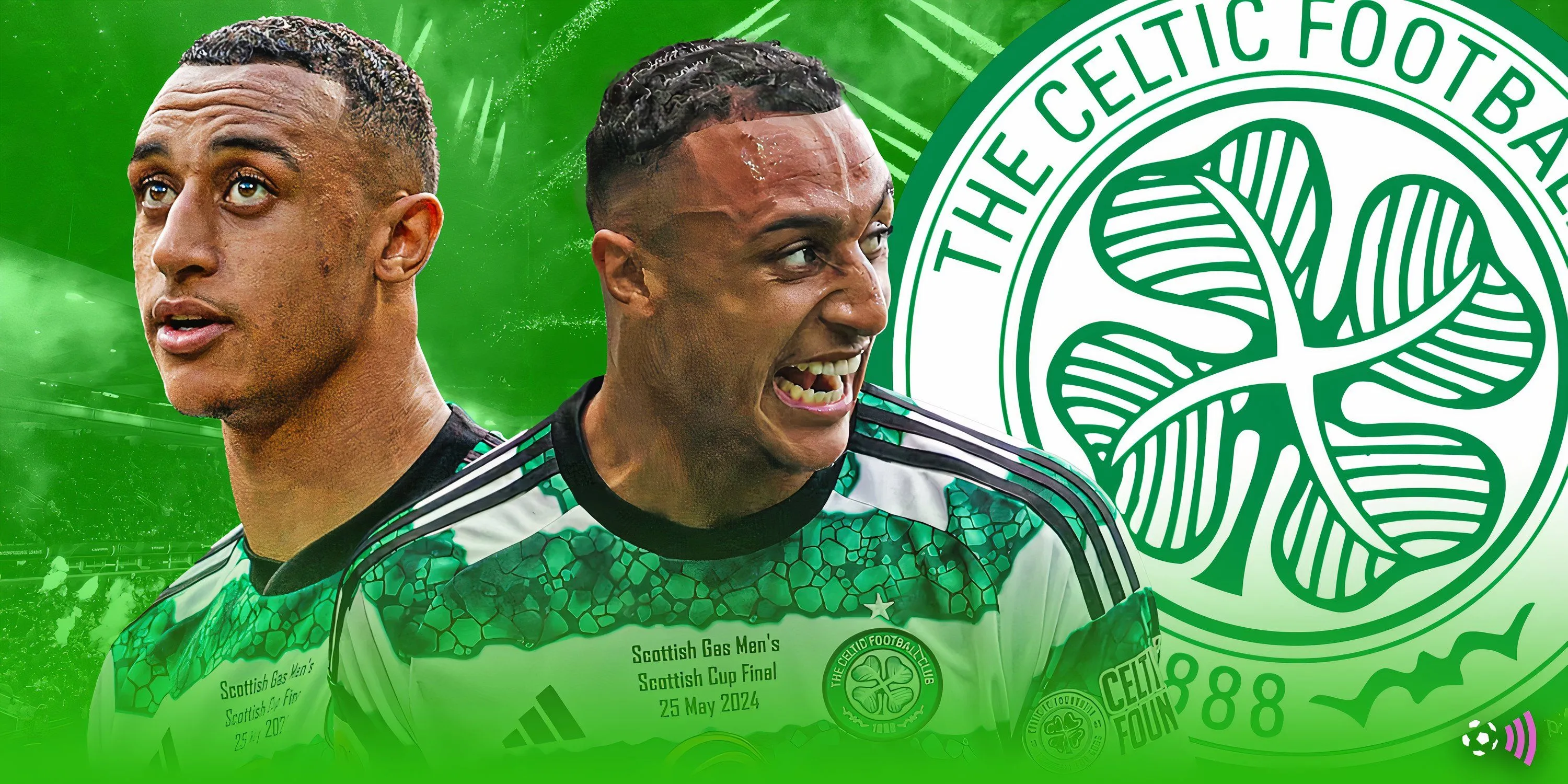 Adam Idah có nguy cơ phải ngồi dự bị thường xuyên tại Celtic.