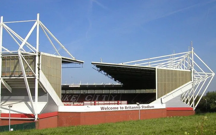 Cận cảnh phần phía sau sân vận động Britannia, nơi chứng kiến biết bao thăng trầm của Stoke City
