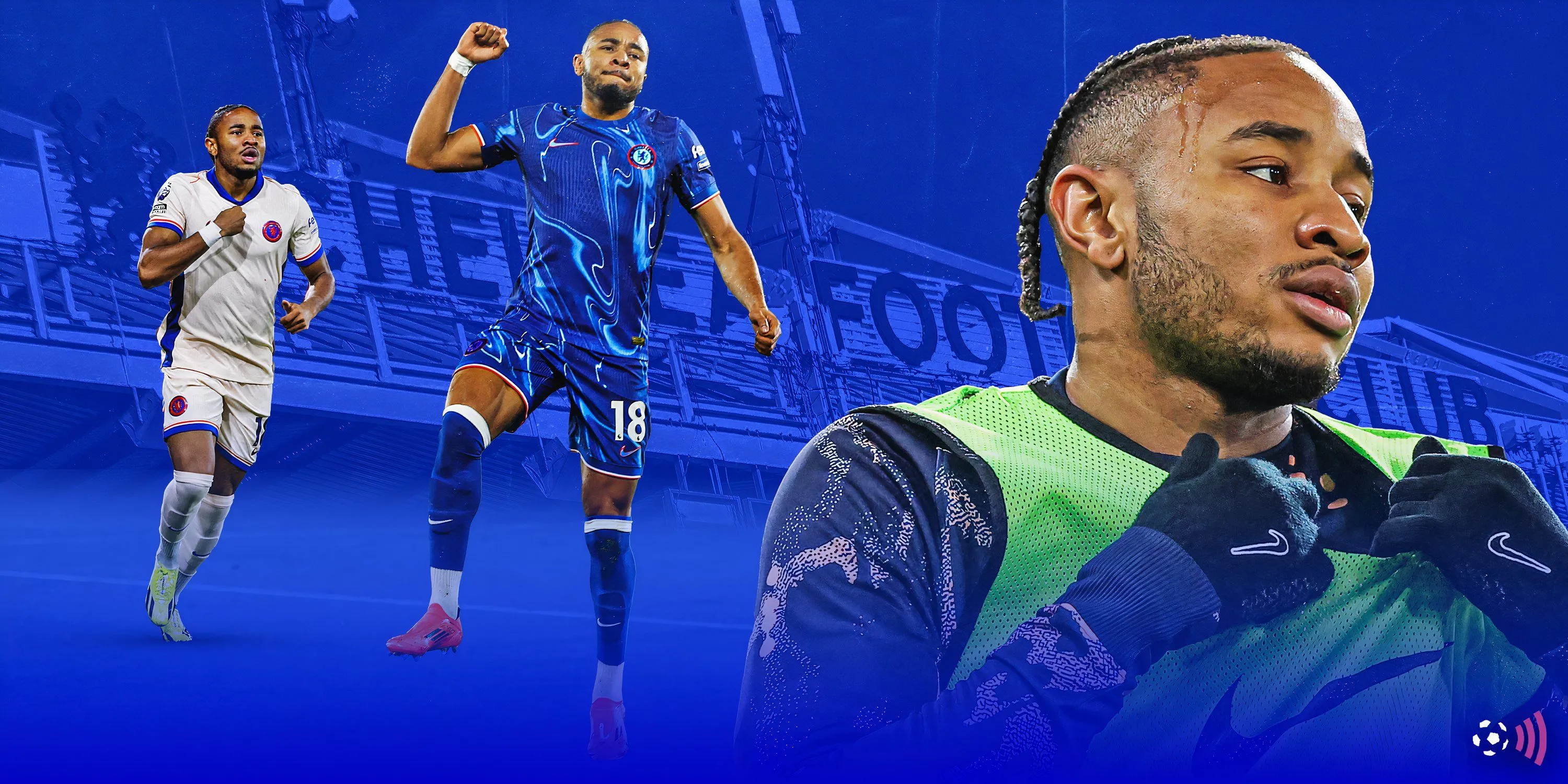 Christopher Nkunku trong màu áo Chelsea, cầu thủ được nhiều CLB lớn quan tâm.