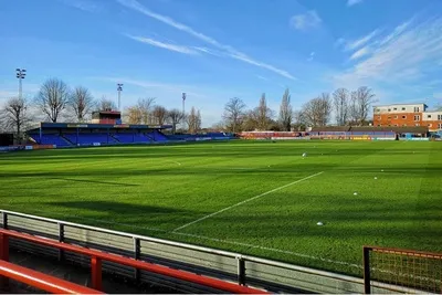 Cressing Road Stadium from the Stands