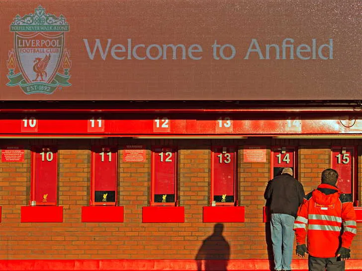 Cửa bán vé của LFC