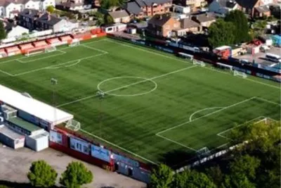 Góc nhìn tổng thể sân vận động The Lamb Ground, Tamworth