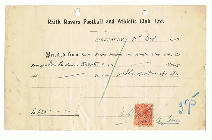 Hình ảnh Alex James ký hợp đồng năm 1925, khoảnh khắc đáng nhớ của Preston North End
