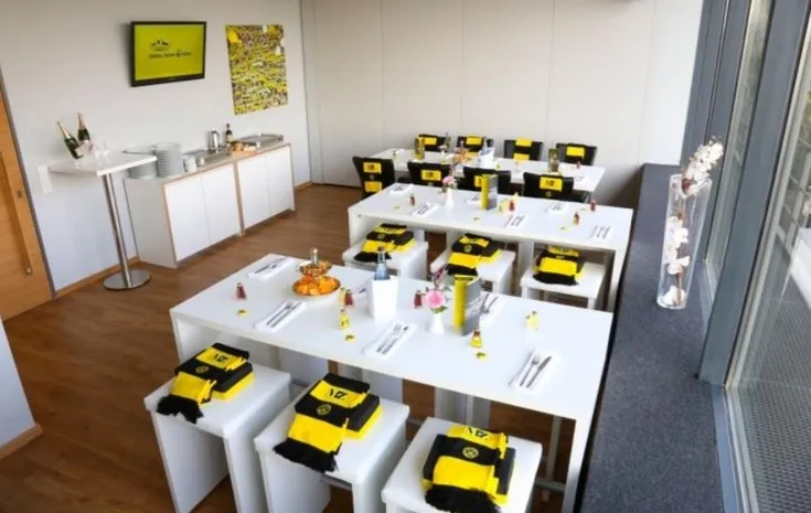 Hình ảnh khu vực Hospitality tại sân vận động Signal Iduna Park