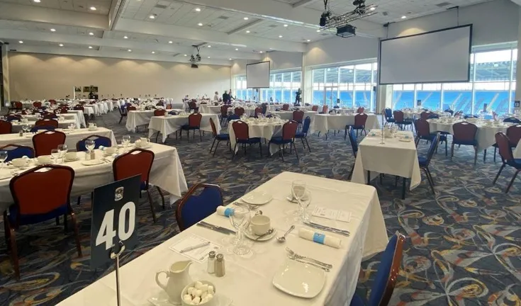 Khu vực dịch vụ khách hàng cao cấp tại sân vận động Coventry City FC