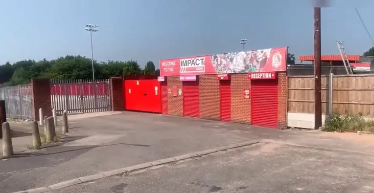 Lối vào sân vận động Impact Arena North Street