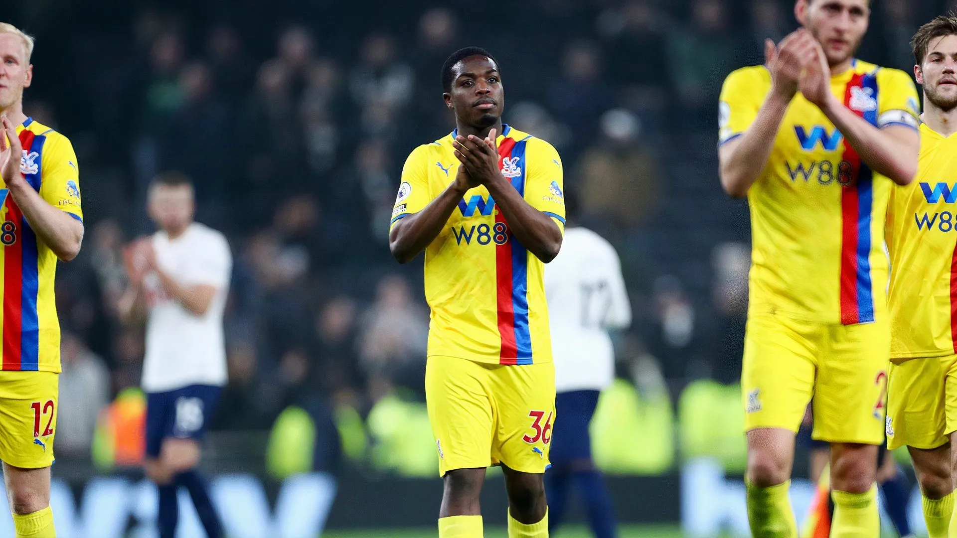 Nathan Ferguson trong màu áo Crystal Palace trước khi rời đi
