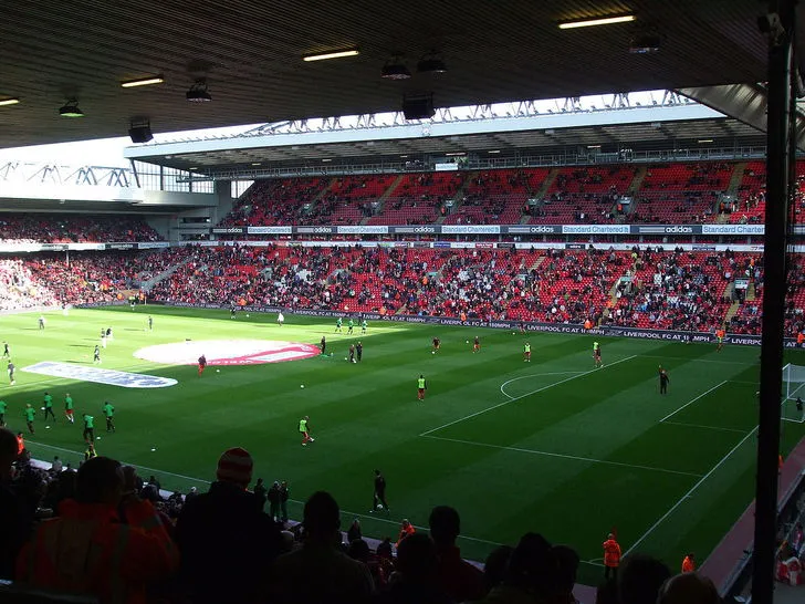 Nội thất sân Anfield