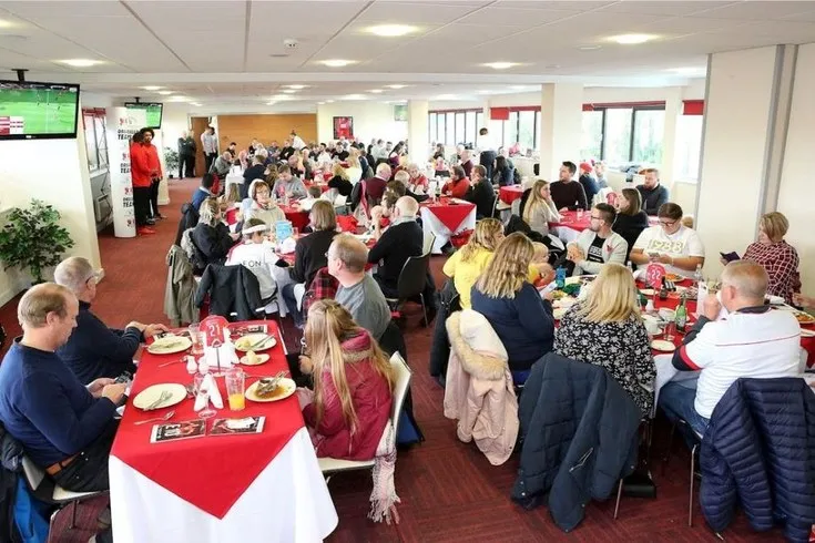 Phòng tiếp đón khách VIP tại sân Brisbane Road, Leyton Orient