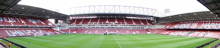 Sơ đồ bố trí chỗ ngồi chi tiết tại sân vận động Boleyn Ground, Upton Park
