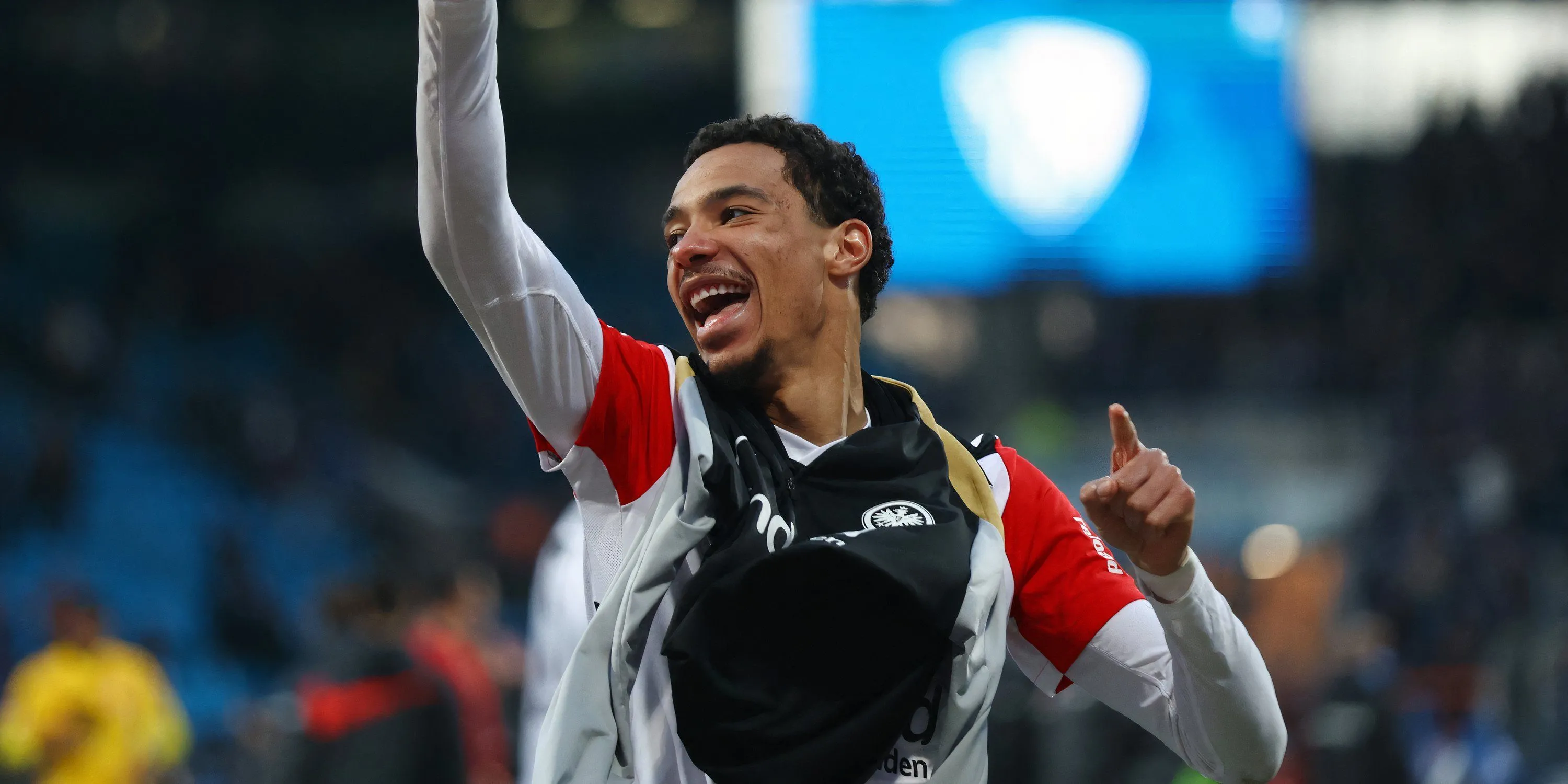 Tiền đạo Hugo Ekitike của Eintracht Frankfurt với tiềm năng lớn