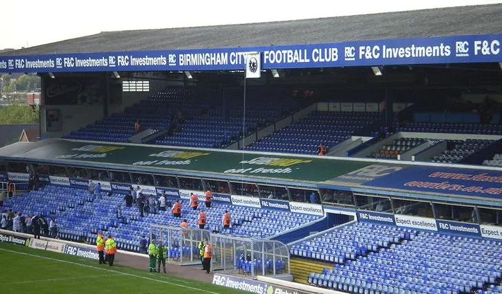 View of a Stand at St. Andrew