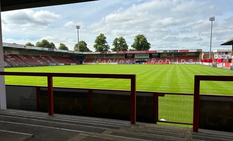 Whaddon Road View from the Terraces