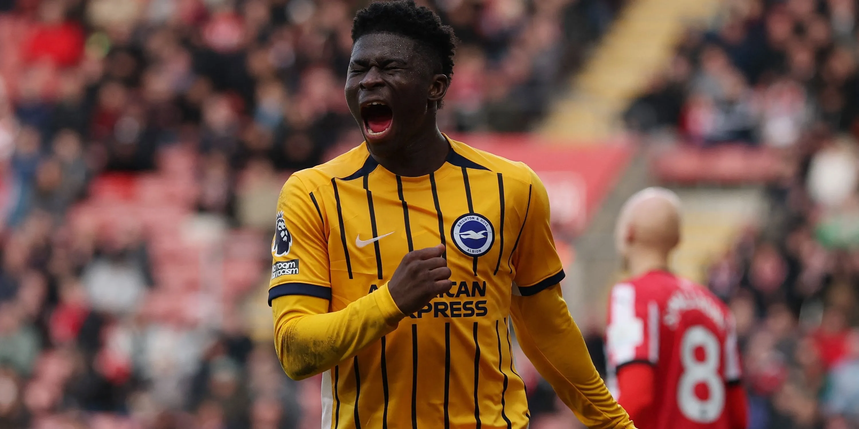 Carlos Baleba, mục tiêu chuyển nhượng đắt giá của Manchester United từ Brighton &amp; Hove Albion