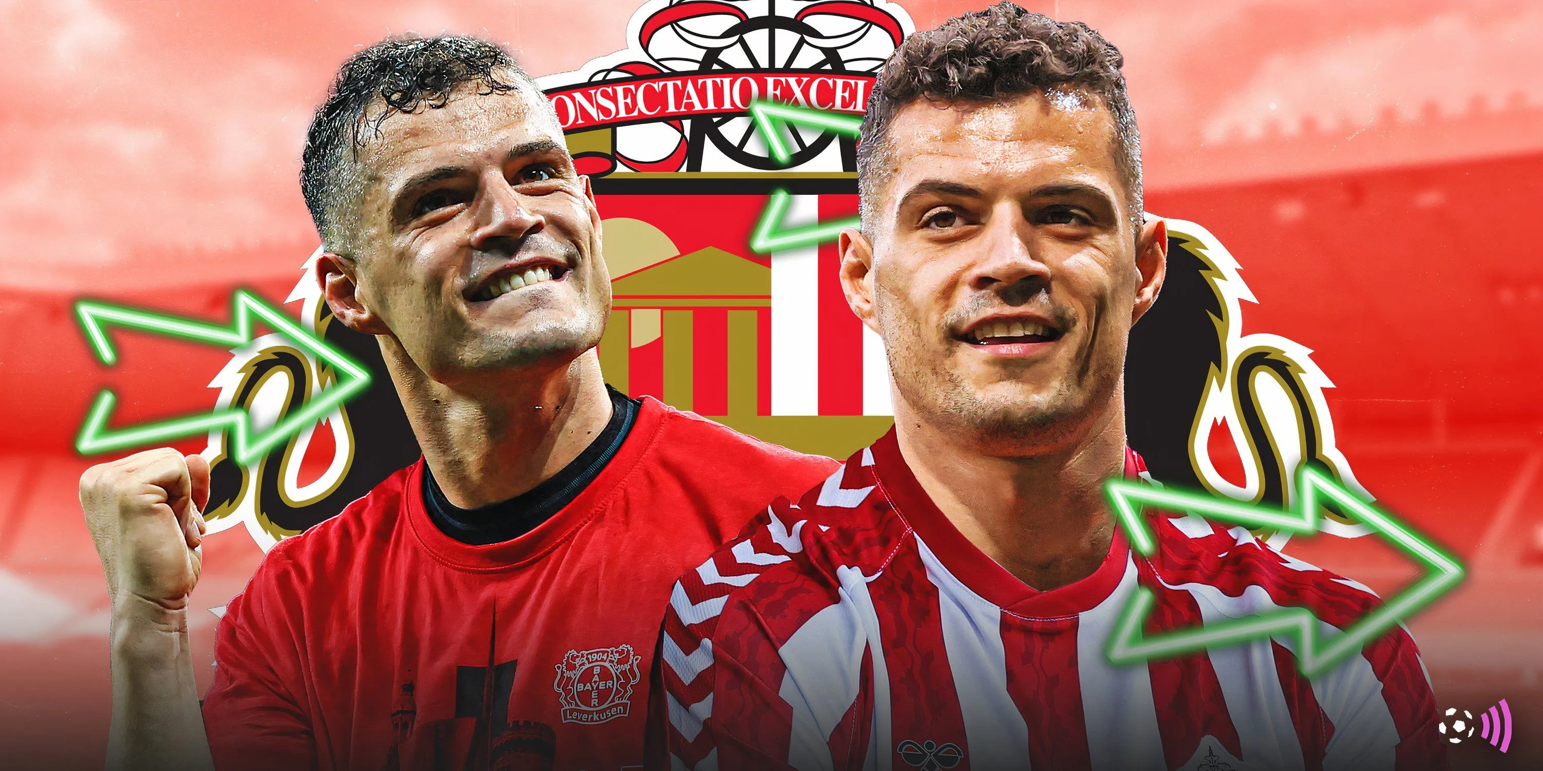 Granit Xhaka thi đấu cho Sunderland