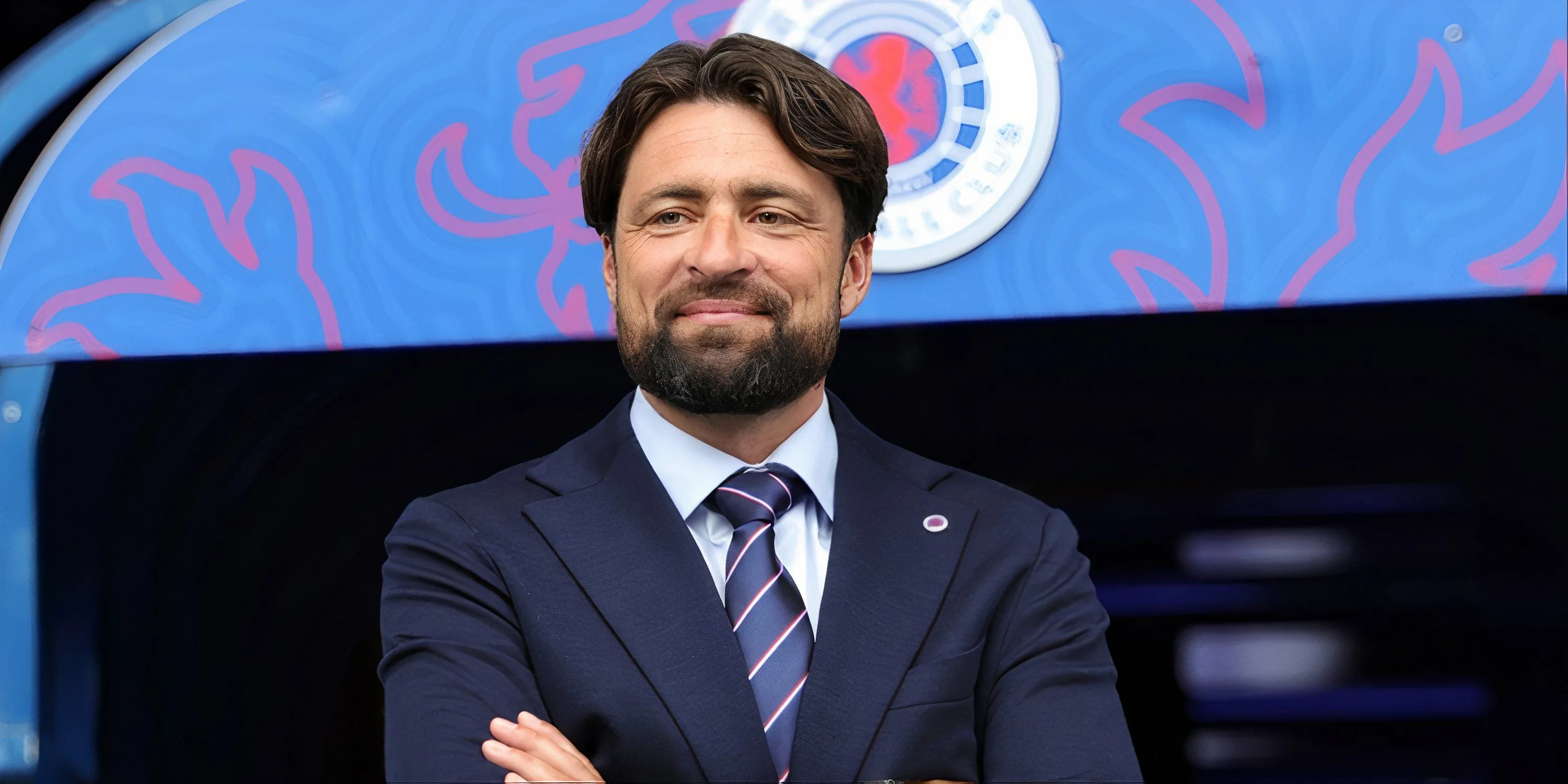 HLV Russell Martin của Rangers trong buổi ra mắt đội bóng