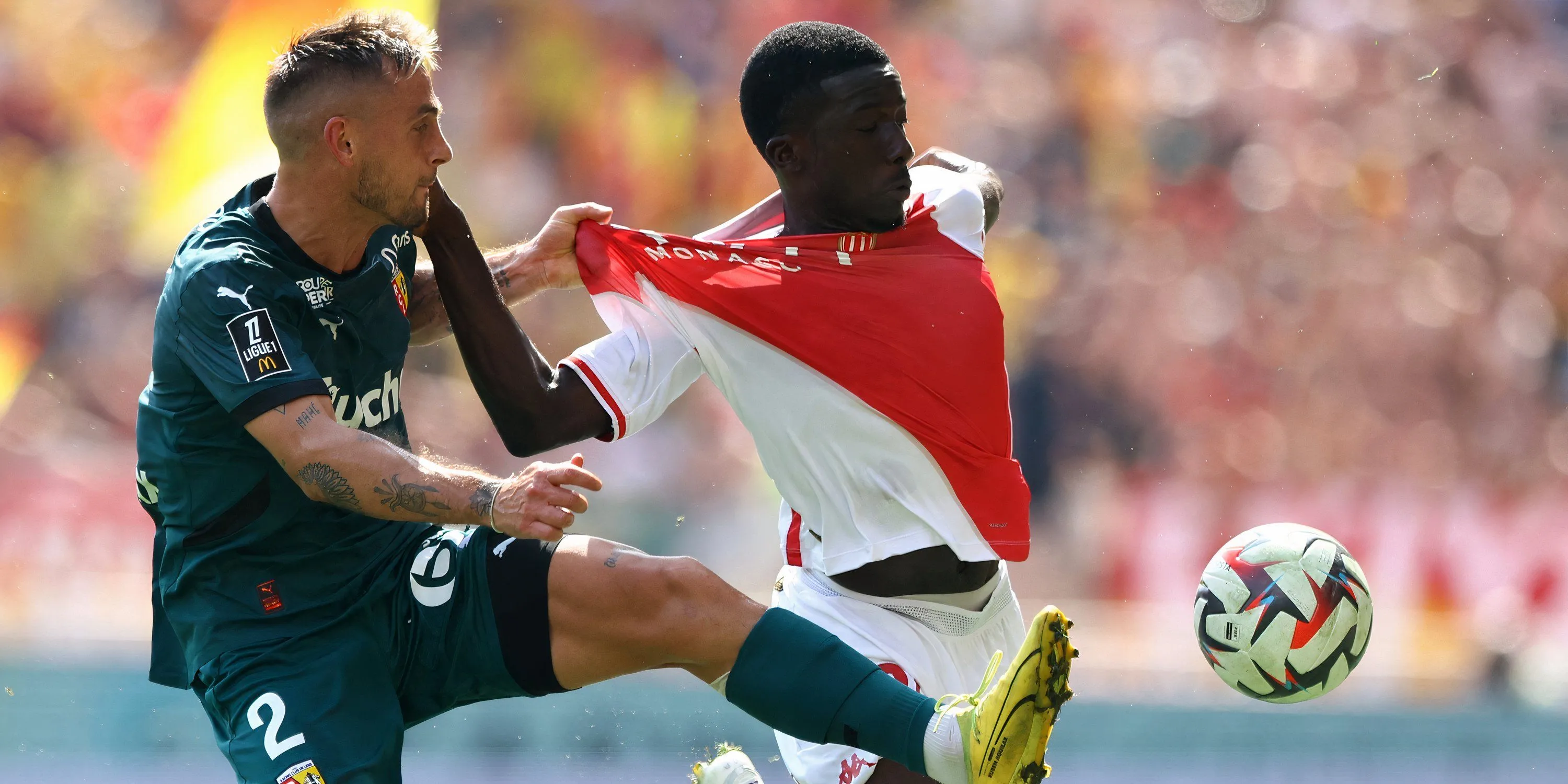 Kassoum Ouattara trong màu áo AS Monaco, mục tiêu chuyển nhượng của Rangers