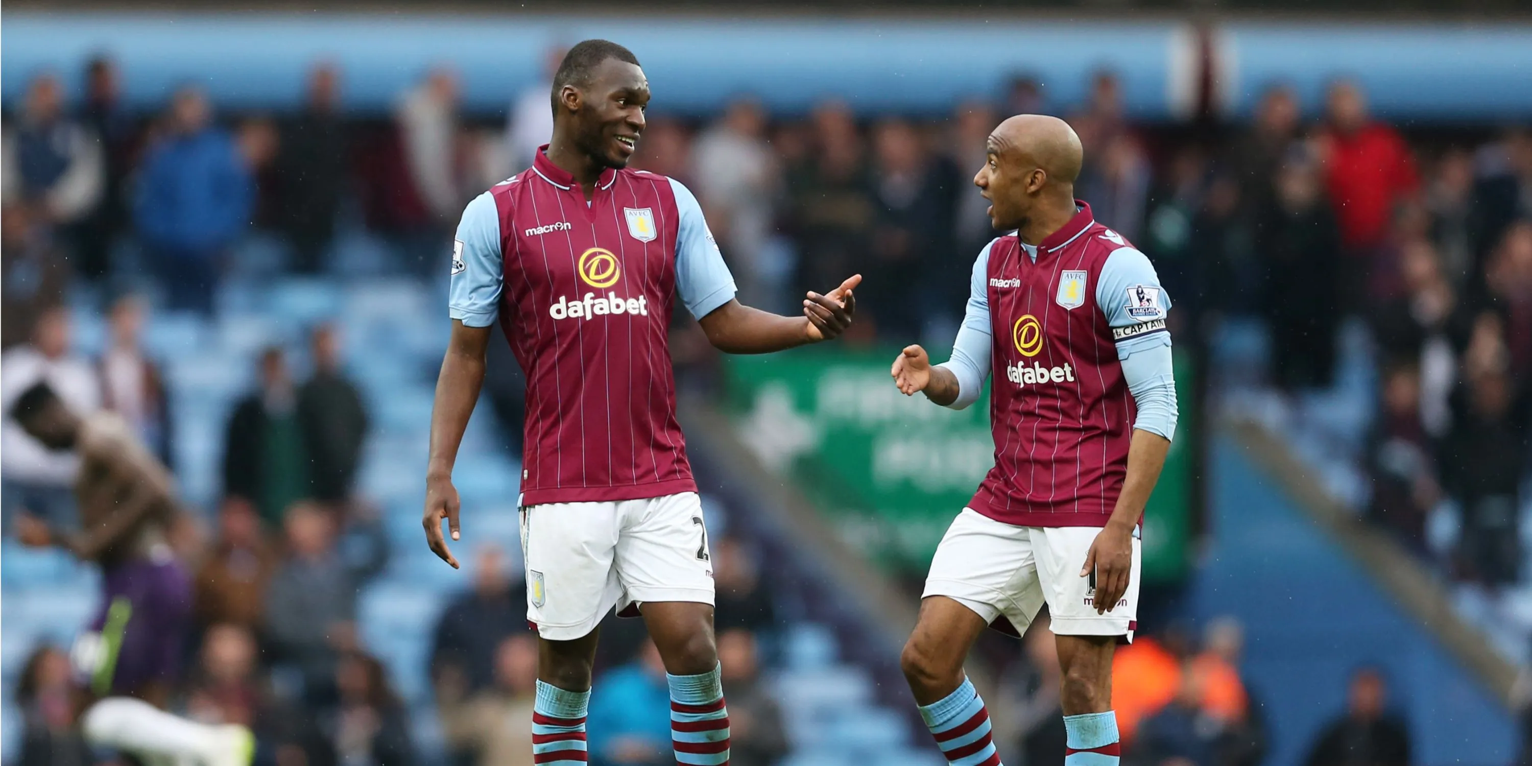 Chân sút Christian Benteke thời đỉnh cao phong độ tại Aston Villa