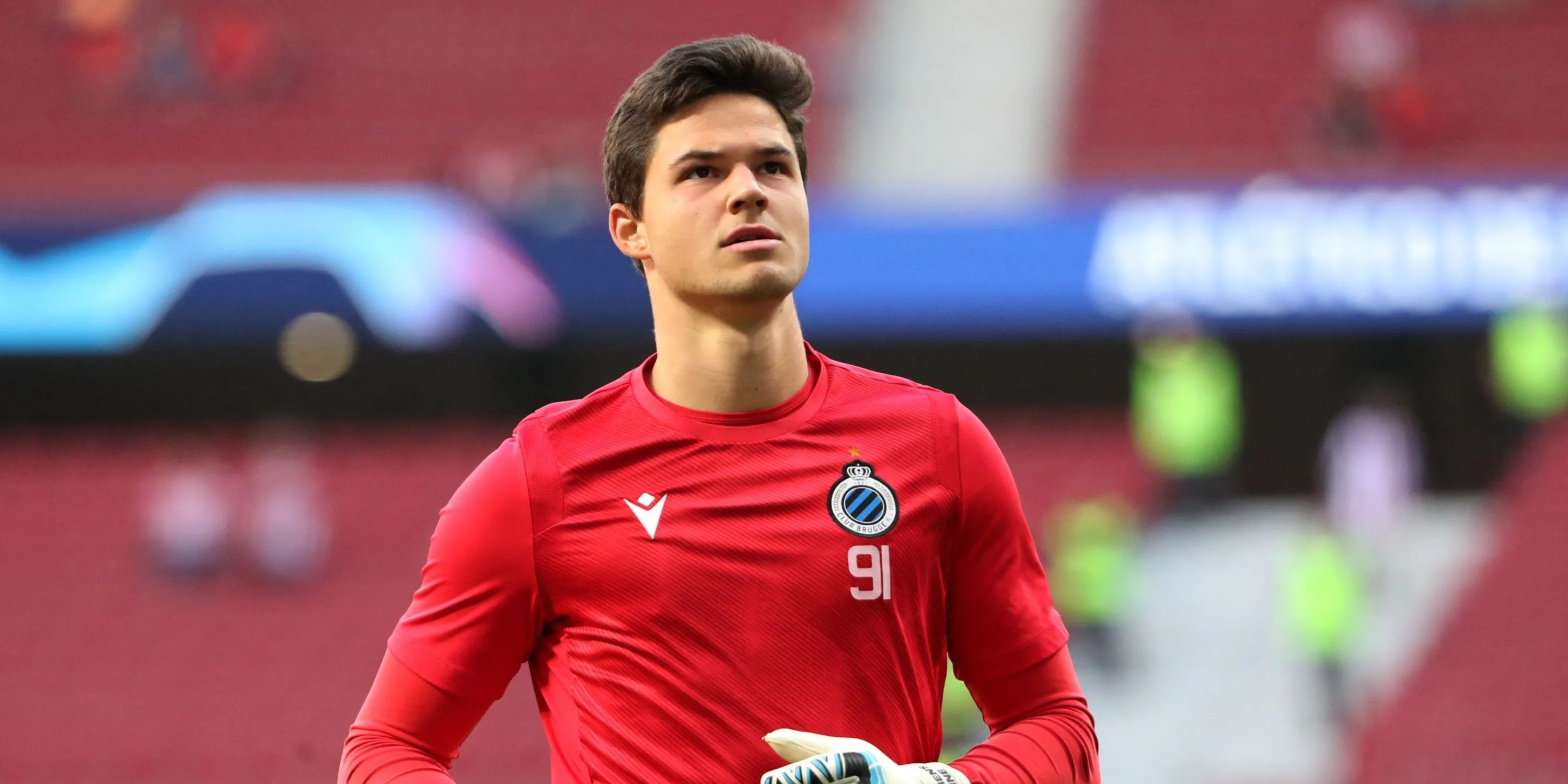Senne Lammens, thủ môn trẻ tiềm năng của Royal Antwerp, người được kỳ vọng sẽ gia nhập Manchester United và cạnh tranh vị trí số một.