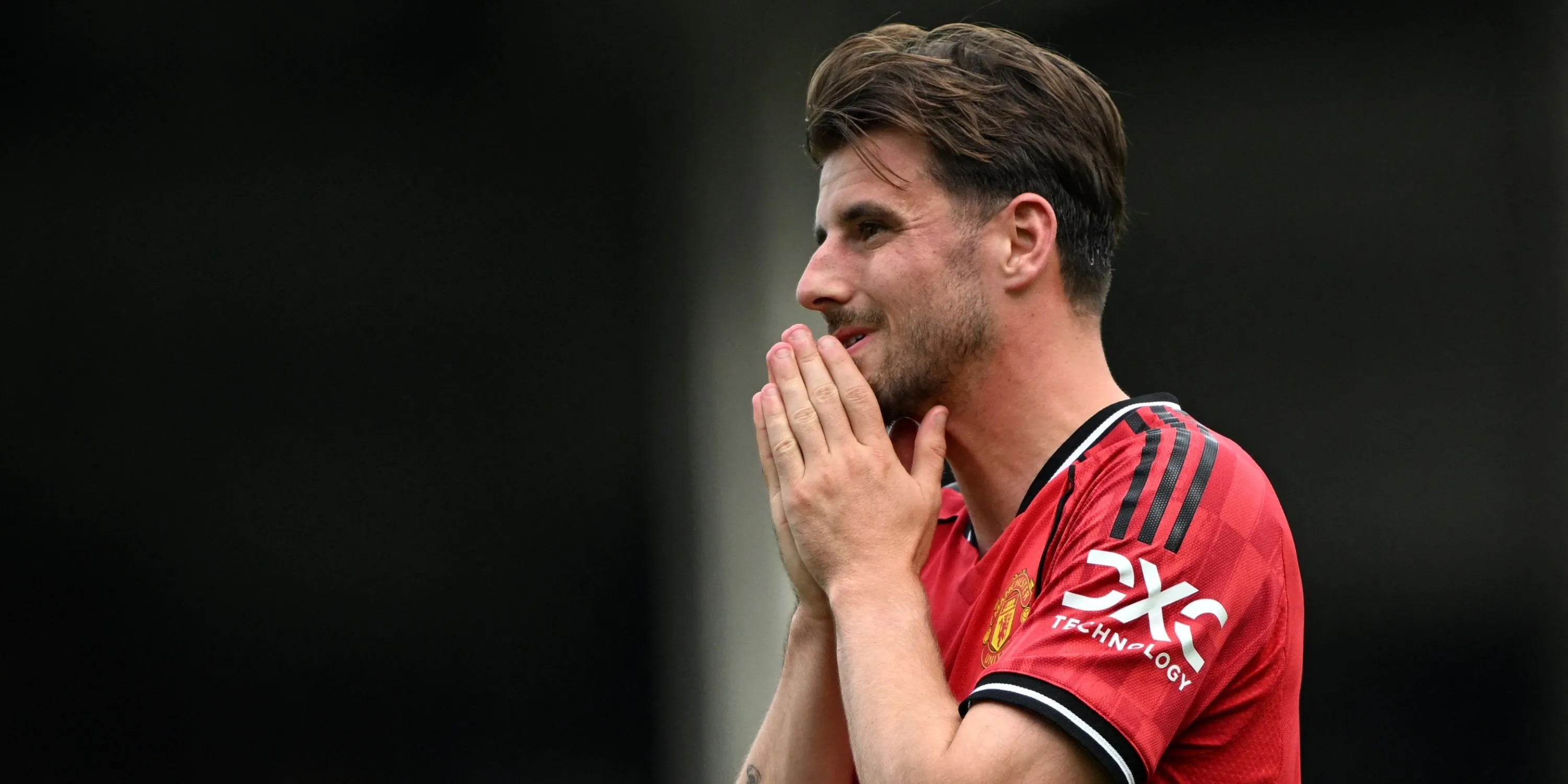 Mason Mount trong màu áo Manchester United, gặp khó khăn tìm lại phong độ ổn định