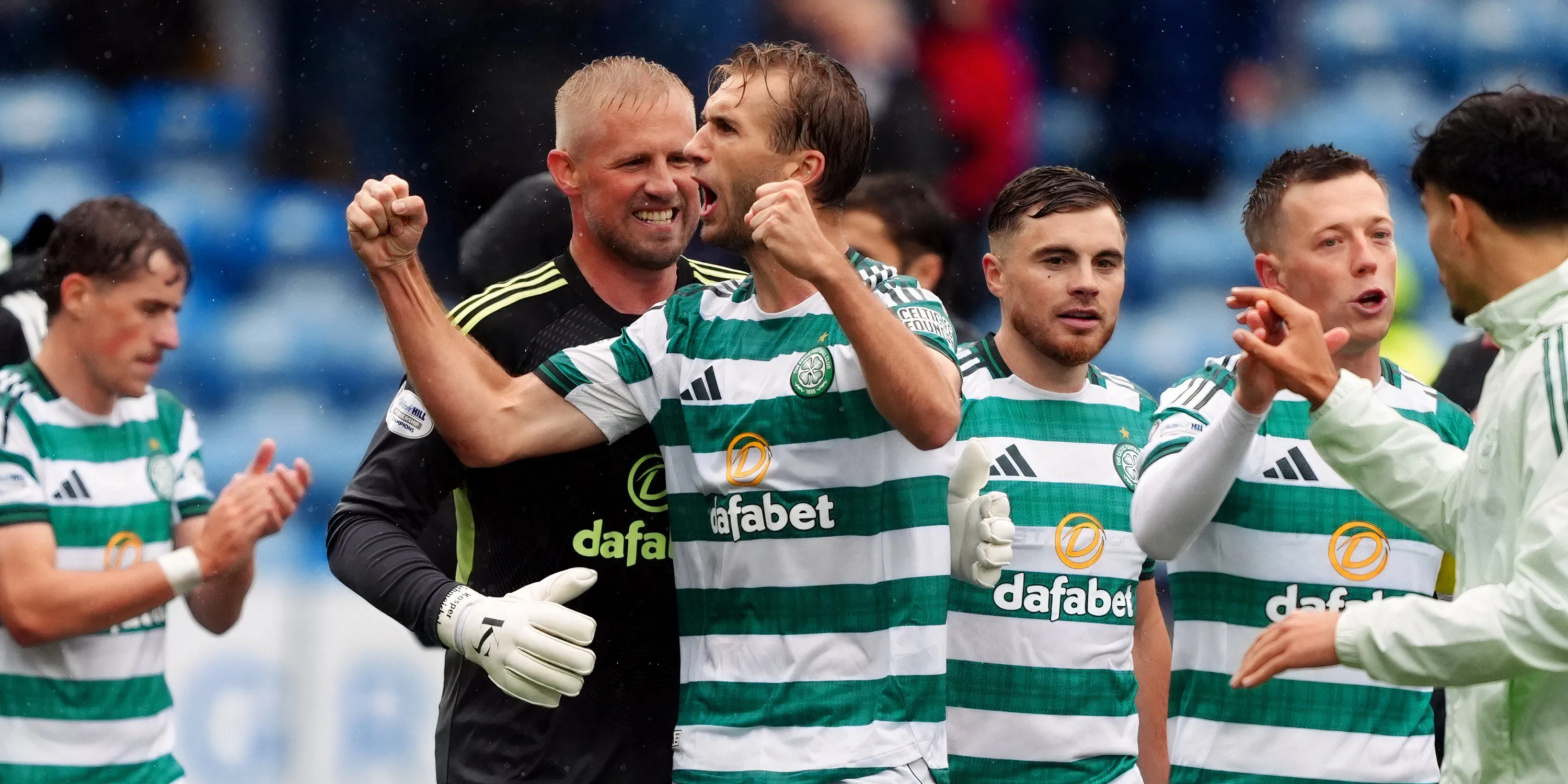 Nygren thi đấu ở Premiership cho Celtic, minh họa giá trị ngày càng tăng