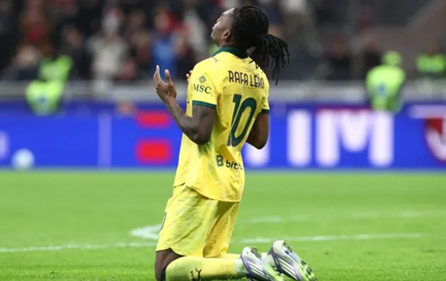 Rafael Leão – niềm hy vọng tấn công của AC Milan.