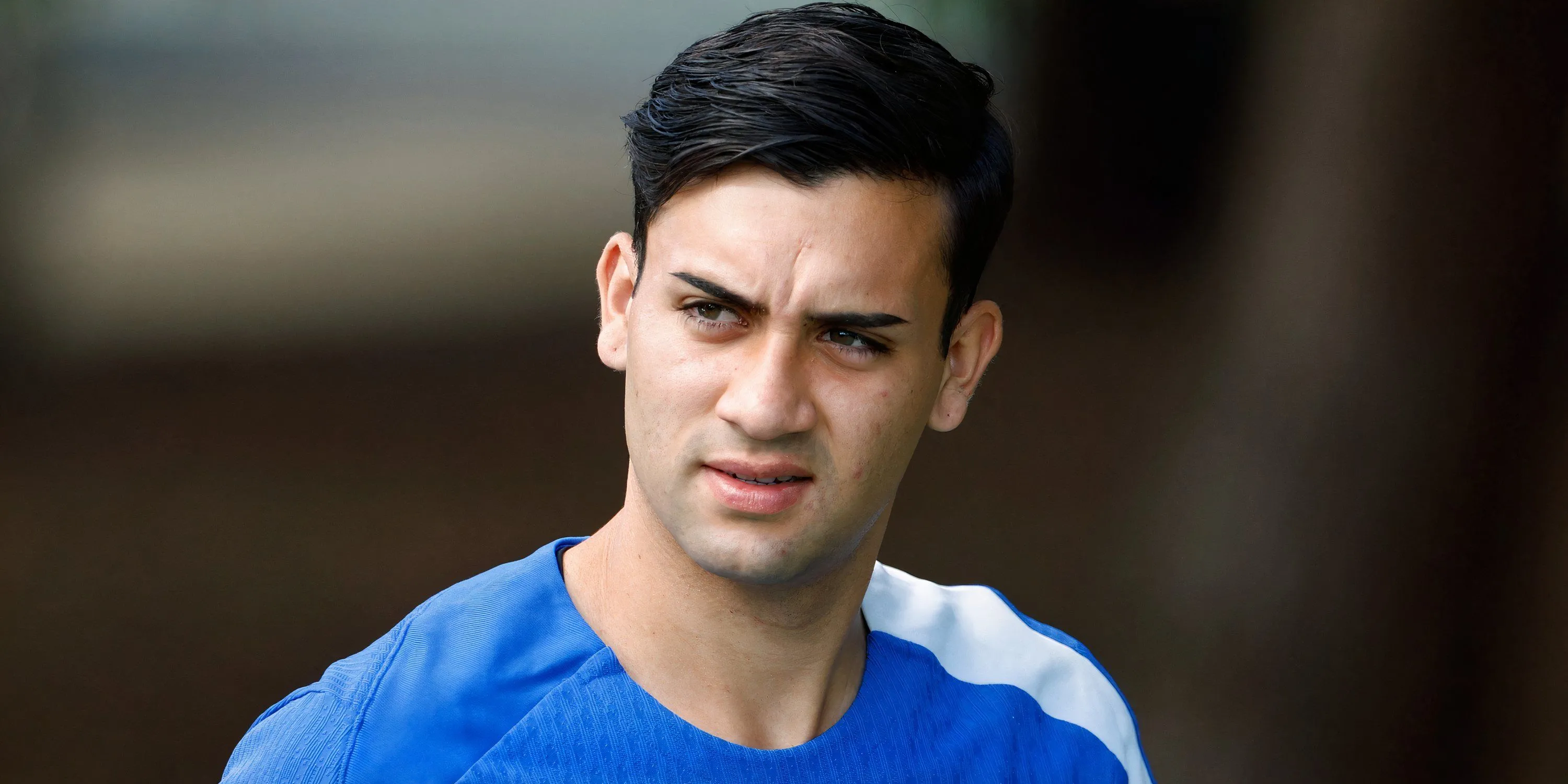 Buonanotte đang chuẩn bị ra sân trong một trận đấu của Chelsea