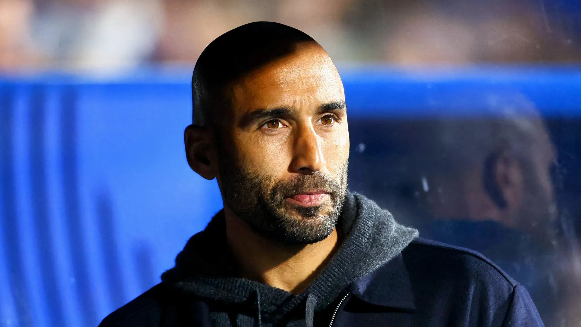 Lee Grant, giám đốc kỹ thuật Huddersfield Town, tại buổi họp báo